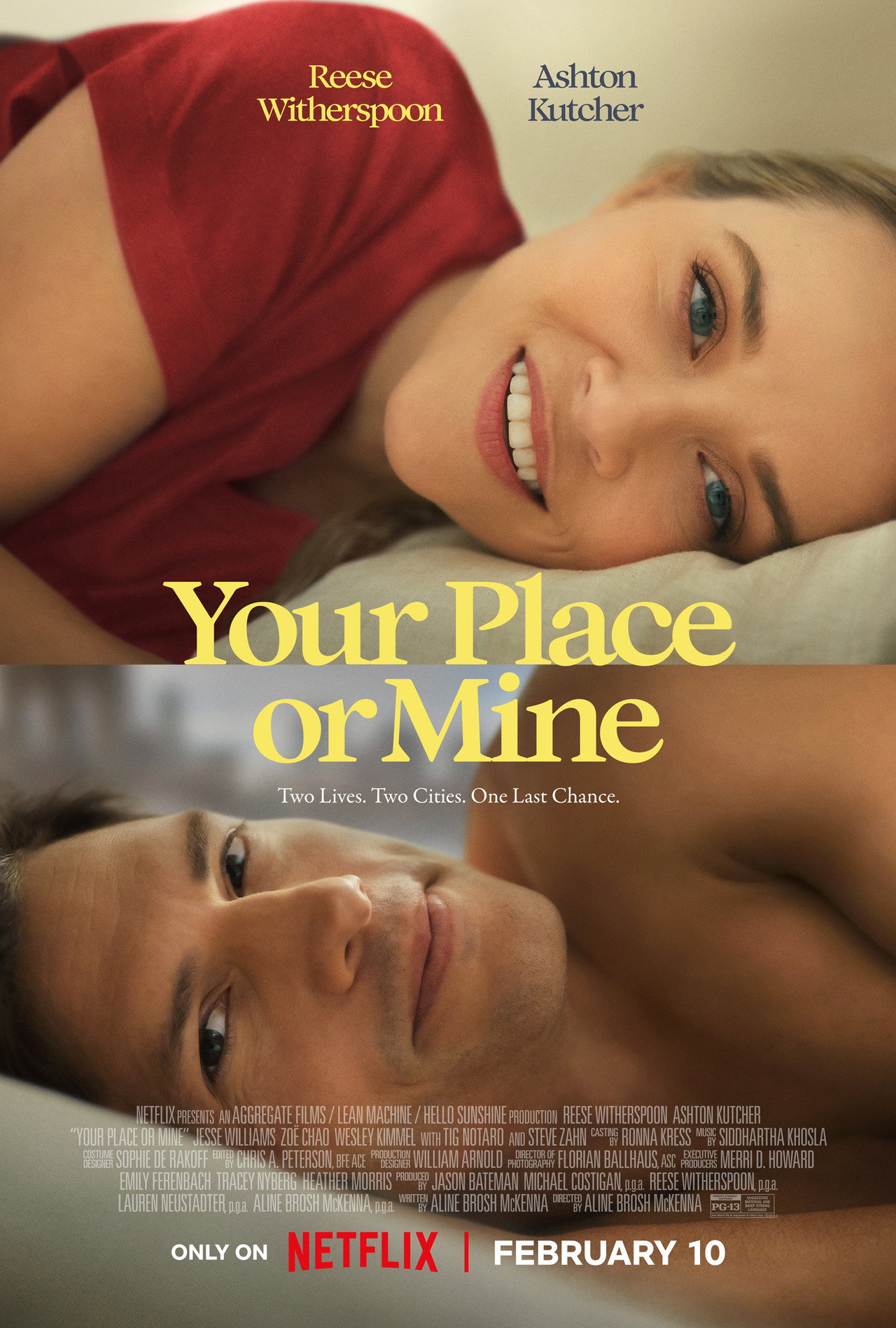 Your Place or Mine afişi