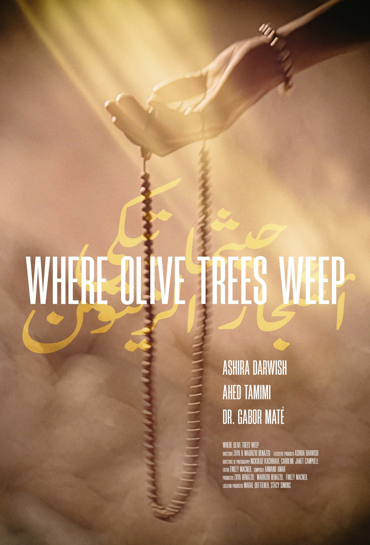 Where Olive Trees Weep afişi